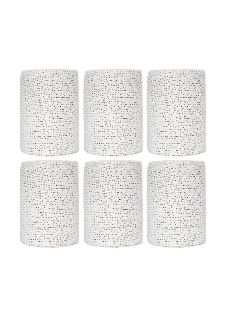 6 Pack Cloth Plaster Strips Wrap Rolls for Arts and Crafts Projects Bandages for Hobby Craft Plaster Cloth Gauze Bandage for Masks, Scenery, Belly Cast(4In x 15Feet)