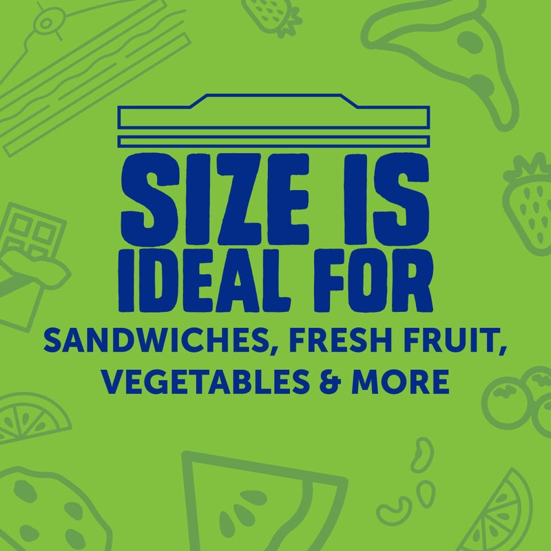 Ziploc Sandwich and Snack Bags with EasyGuide Texture, Plastic Storage Bags with Grip 'n Seal Technology, 270 Bags Total - Image 5