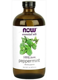 NOW Foods Essential Oils Peppermint -- 16 fl oz Now-ki