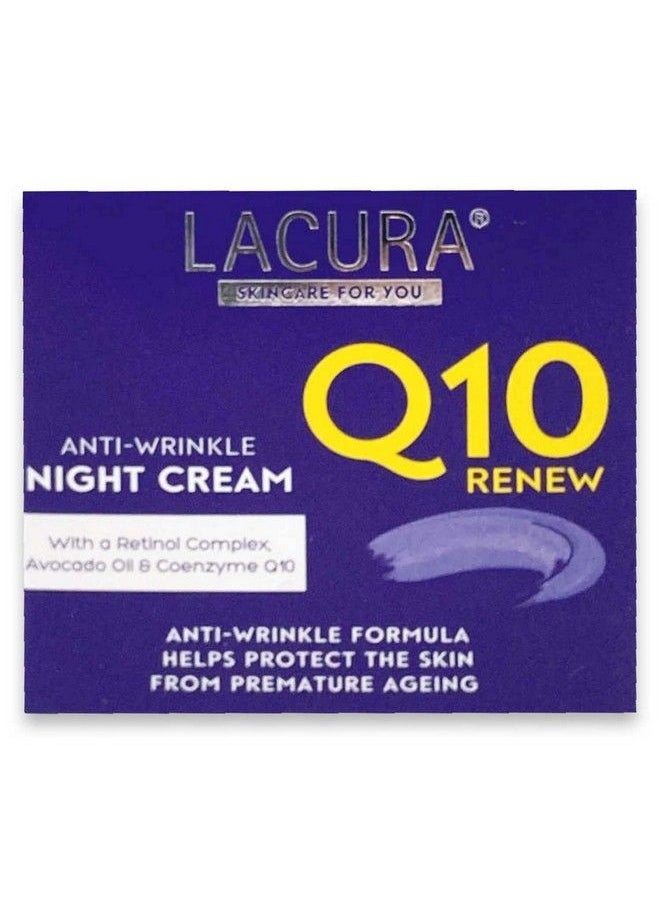lacura - Lacura Q10 Moisturising Renew Face Creams Night + Day Antiwrinkle Antiaging By Lacura - Image 1