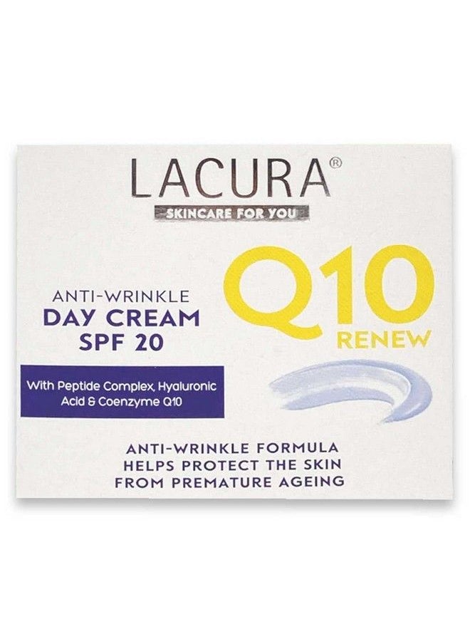 lacura - Lacura Q10 Moisturising Renew Face Creams Night + Day Antiwrinkle Antiaging By Lacura - Image 1