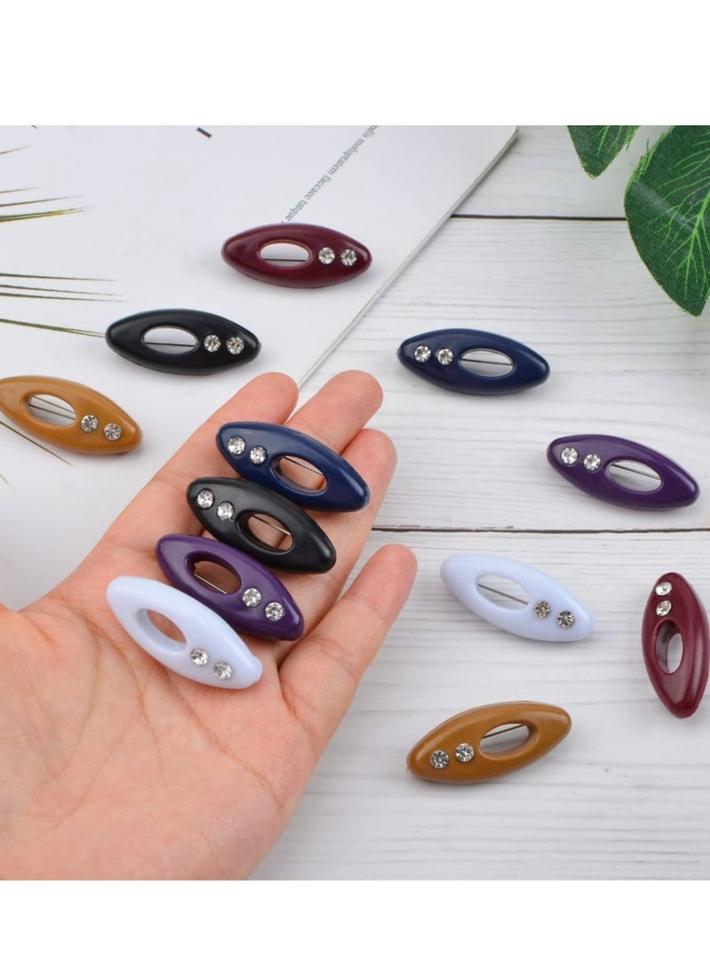 GoodBuy Set of 12 security hijab pins with multicolors - Image 2