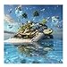 PPuzzling Sea Turtle Puzzle 1000 Piece for Adults Nature Plant Animal Jigsaw Puzzles Difficult Ocean Island Art Puzzle as Turtle Decor - Image 4