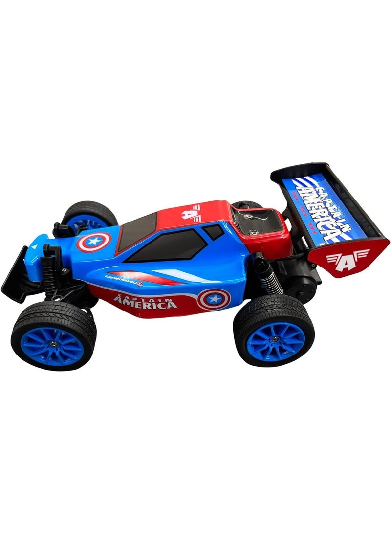 Captain America سيارة مارفل كابتن أمريكا إنفيرنو جي تي بليزر سي بي: 8 للتحكم عن بعد (104152) - Image 1