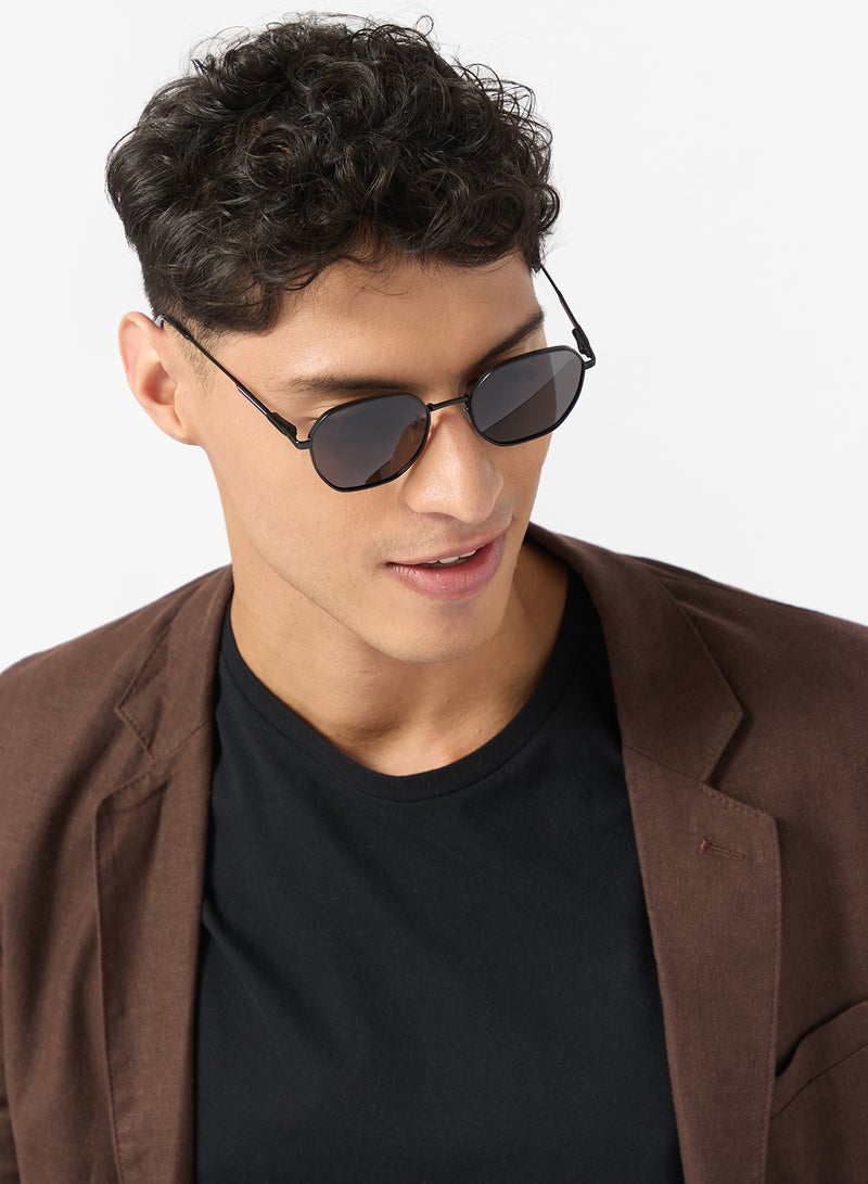 Seventy Five Classic Hexagon Sunglasses - Image 4