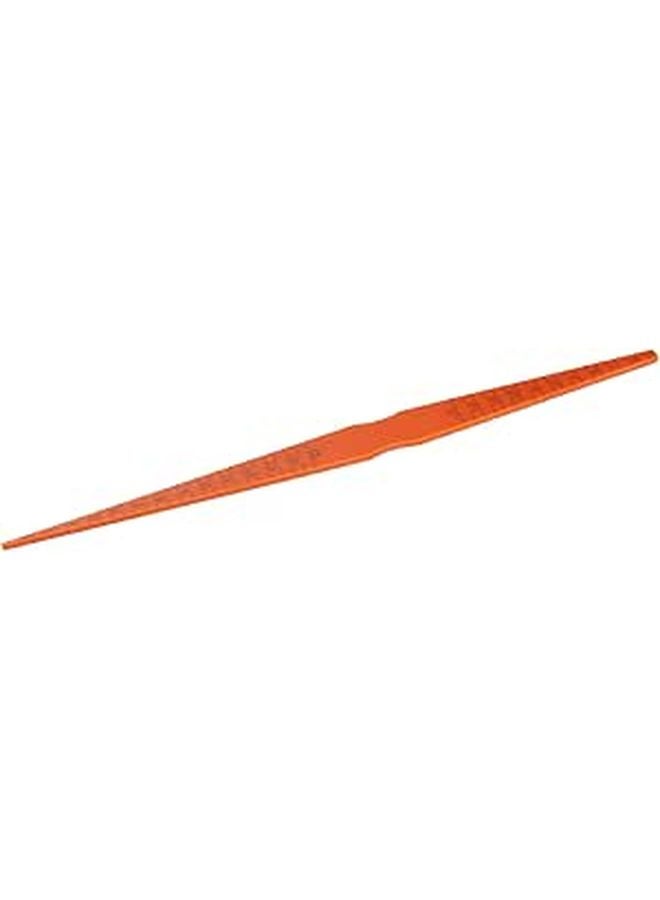 Car Panel Alignment Gauge Tool with Orange Gauge Black Scales for Body Positioning Measurement - Image 1