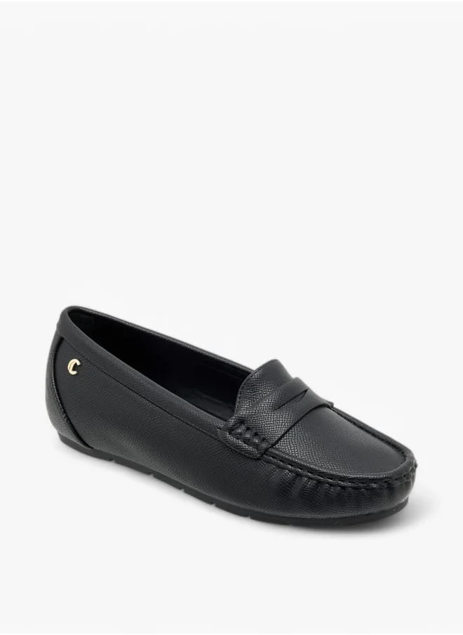 Le Confort Women Textured Slip-On Loafers