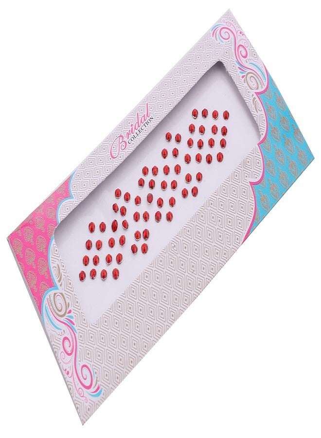 فاما مجموعة ملصقات بيندي كبيرة الحجم من فاما فاشنز، مصنوعة من الحجر الأحمر، من المخمل (عبوة من 3 أوراق، حجم كبير 4 مم) - Image 2