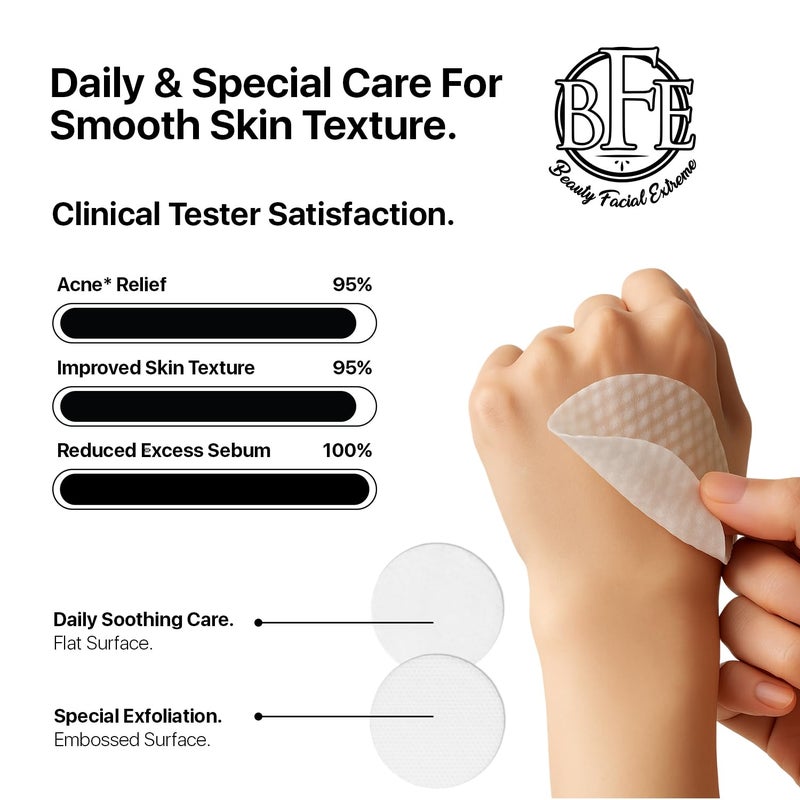 Beauty Facial Extreme Acne Treatment Pads- Eliminates Cystic Breakouts, Oily Skin & Clogged Pores. Clear Pimple, Whitehead, Blackhead, Dark Spots & Improve Skin Texture. - Image 5