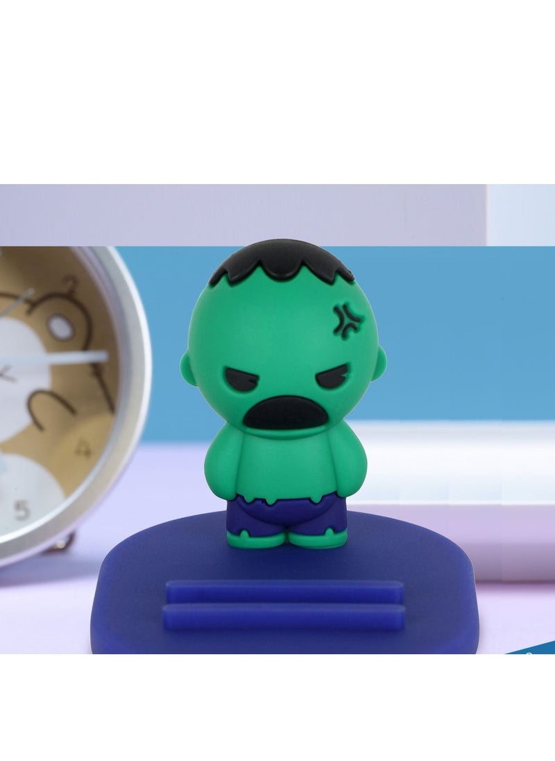 Miniso Cute Cartoon Hulk Universal Desktop Table Mobile Phone Holder Stand for iPhone Samsung Xiaomi Huawei  - Image 2