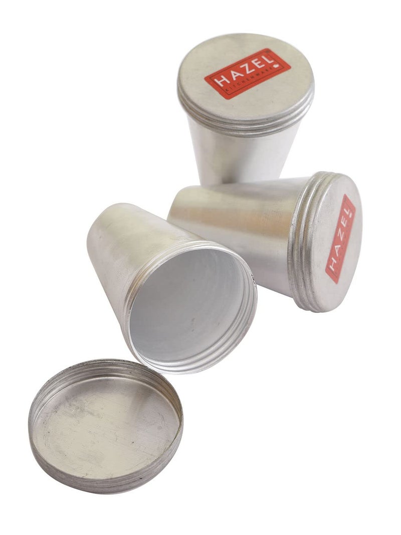 Hazel Aluminium Kulfi Moulds Set of 12 with Lid | Homemade Kulfi Moulds Set Medium Size |Reusable Popsicle Ice Cream Mould DIY Kit - Image 2