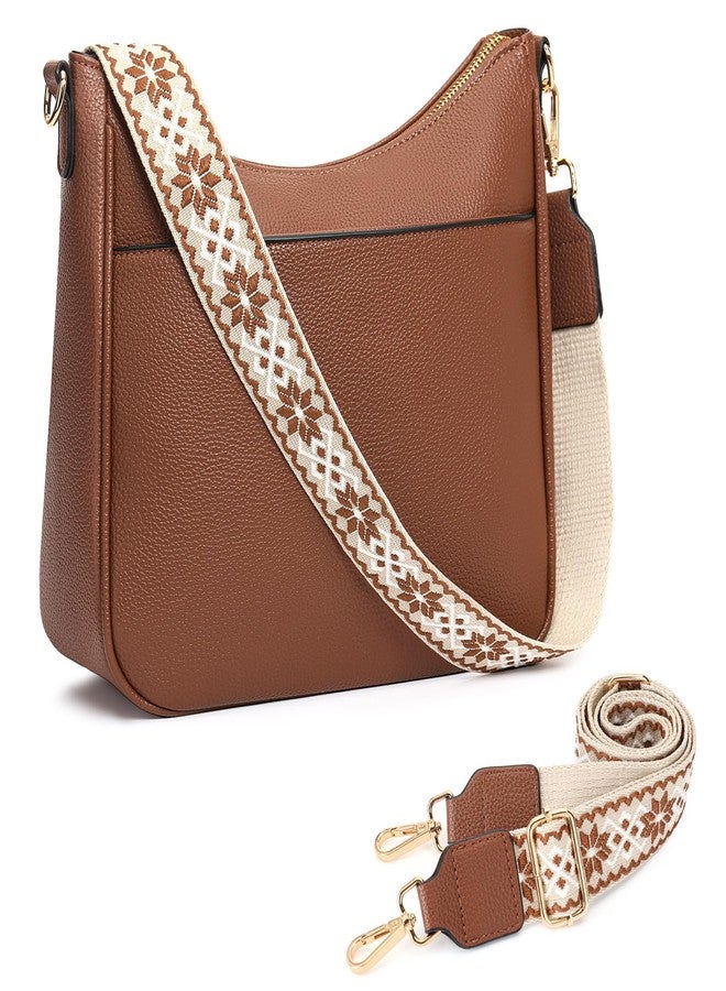 FALAN MULE Leather Crossbody Bags for Women Trendy Hobo Purses Shoulder Handbags - Image 2