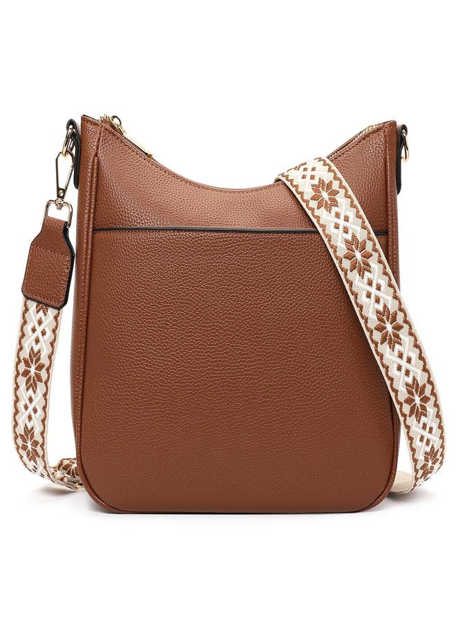 FALAN MULE Leather Crossbody Bags for Women Trendy Hobo Purses Shoulder Handbags - Image 1