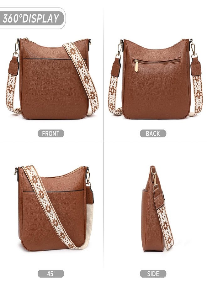 FALAN MULE Leather Crossbody Bags for Women Trendy Hobo Purses Shoulder Handbags - Image 4