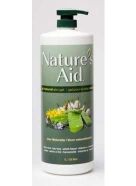 Natures Aid Nature’s Aid Original Skin Gel with Aloe Vera Extract for Dry, Flaky & Itchy Skin | Facial Acne, Brown Spots, Toner & Cleanser | Sunburn | Skin Rashes | Bug Bites & Stings | Shaving, Waxing & Laser 