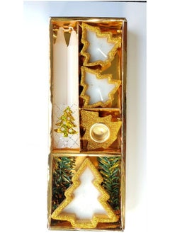 بيوينتي FAM FAM  Candles For  Decorations -  Tree Tea Light Candles For  Home Decoration Gifts -  Candle Gift Sets (Assorted Designs) (Candle A)  - Image 4