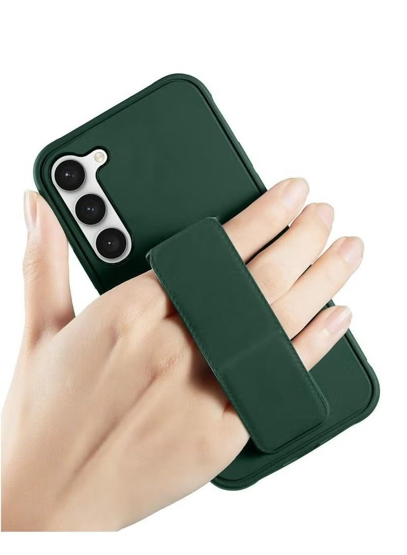 MIGOFAST Samsung Galaxy A55 Case Cover Magnetic Car Mount Kickstand Holder Premium Silicone Vertical Horizontal Hand Strap For Samsung Galaxy A55 - Image 2