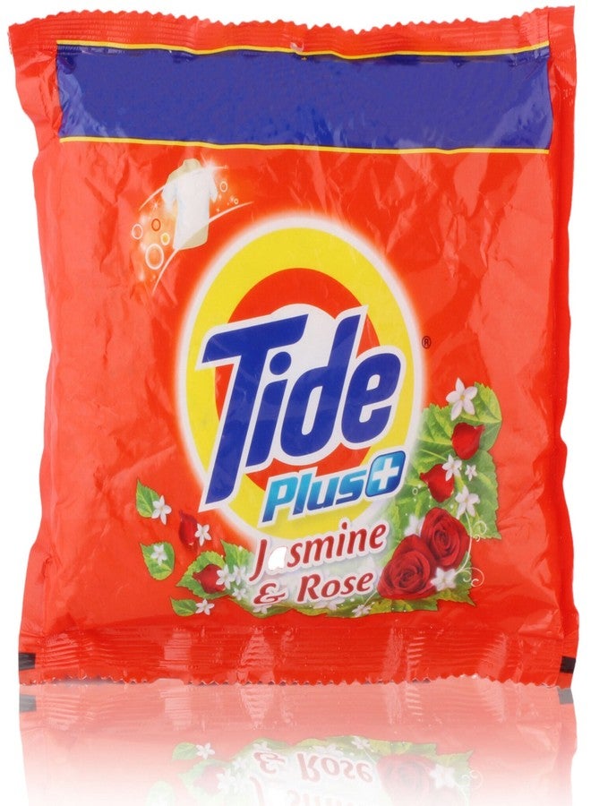 Tide Plus Detergent Powder - 500g Pouch (Jasmine & Rose) - Image 1