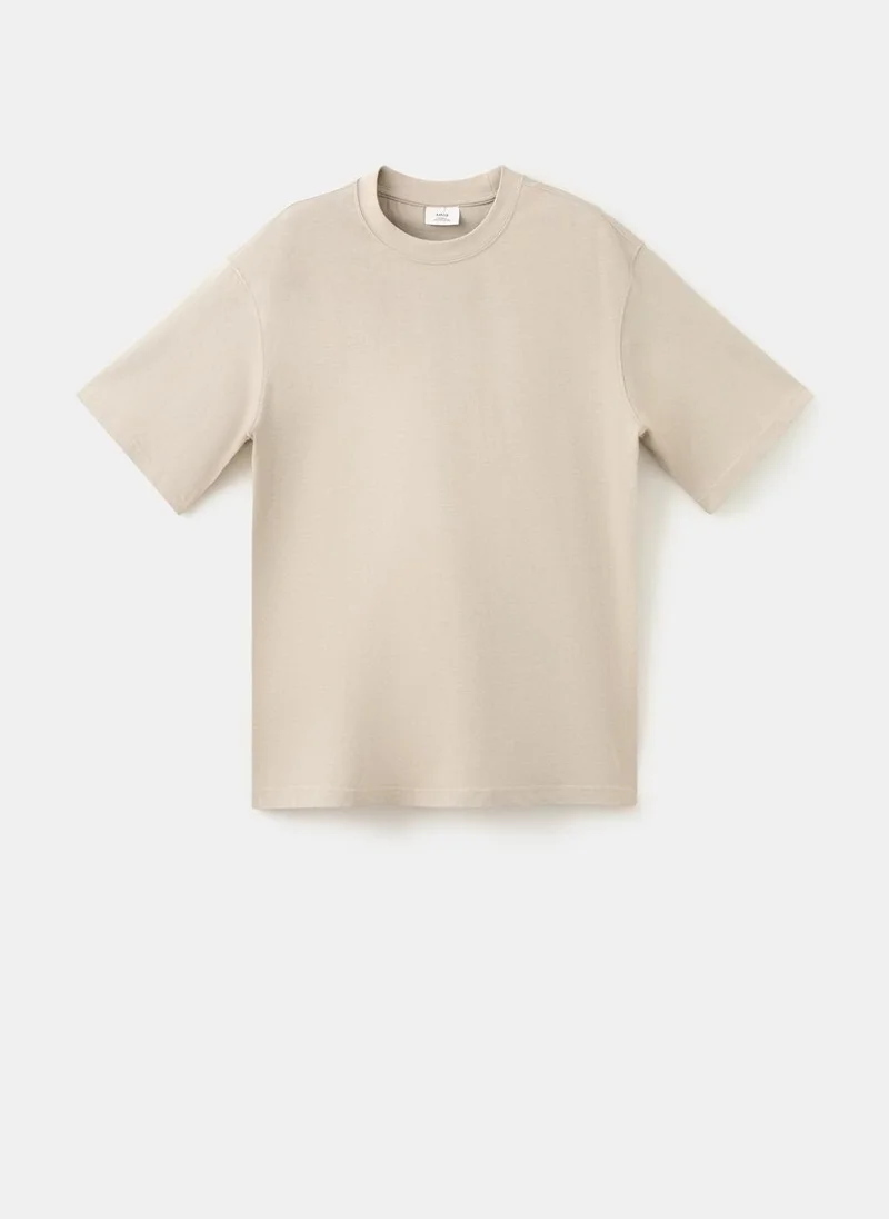 Mango Man 07-ARENA Relaxed-Fit 260-Gsm T-Shirt for Men | Best Price UAE