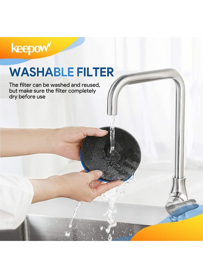 KEEPOW Febreze Vacuum Filter Compatible with Bissell Cleanview & PowerGlide Pet Vacuum, 3 Pack, Part #12141 - Image 4