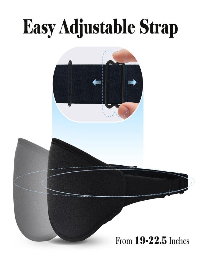 Fygrip 3D Eye Mask Sleep Mask for Men & Women, 100% Pressure-Free & Light Block-Out Eye Mask for Sleep with Easy Adjustable Strap, Night Eye Cover for Travel, Black - Image 5