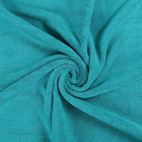 Utopia Towels 4 Pack Premium Bath Towels Set, 27 by 54 Inches, 100% Ring Spun Cotton 600GSM, Lightweight and Highly Absorbent Quick Drying Towels, Perfect for Daily Use, Turquoise - Image 4