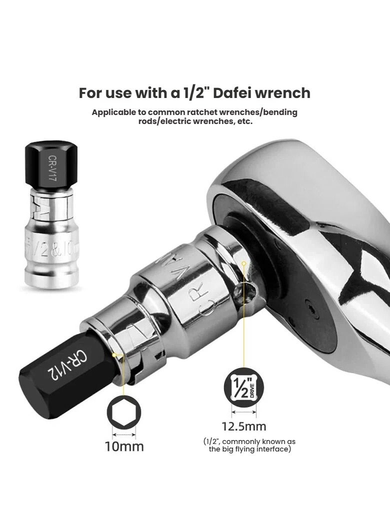 general 14-piece hexagon socket bit set suitable for furniture assembly home appliance repair and many other scenarios - Image 2