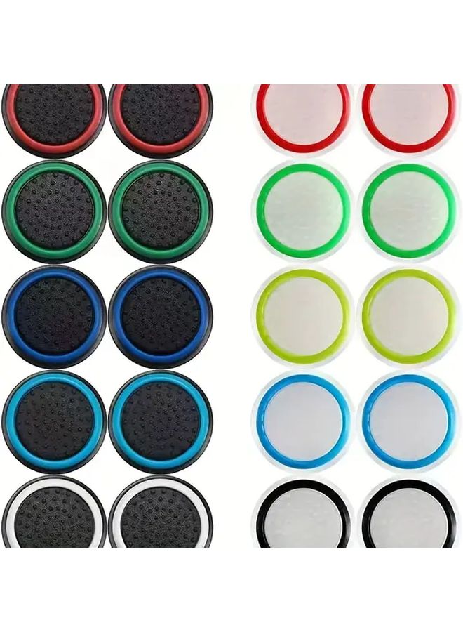 8 Pcs Versatile Thumb Grips For Enhanced Comfort Control Gaming Accessories - Image 5