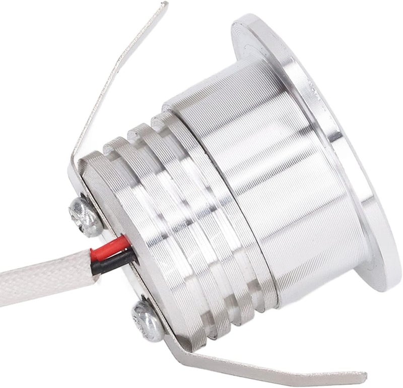 تصميم أنيق متعدد مصباح Drfeify Mini COB سبوت لايت مع تبديد حراري فعال، إضاءة LED مدمجة في السقف بقدرة 3 واط لغرفة المعيشة الداخلية، من الألومنيوم الفضي (ضوء أبيض ساطع 6000 كلفن) - Image 4