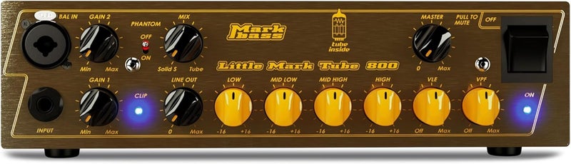 Markbass Little Mark Tube 800 Bass Amplifier - Image 1