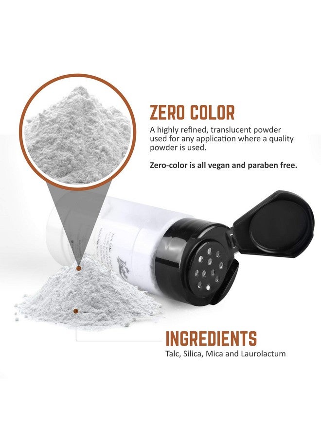 Skin Illustrator Ator Zero Color Loose Setting Powder, Color Less Translucent Face Powder For Setting Makeup, 3Oz Shaker Top Bottle - Image 3