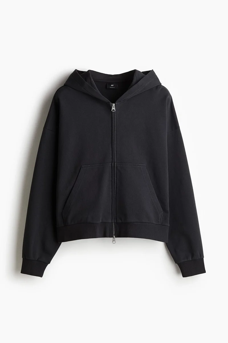 H&M Oversized Fit Zip-through hoodie