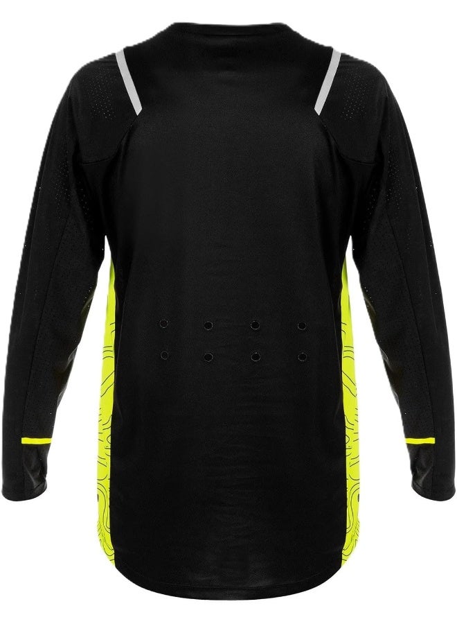 VR46 Valentino Rossi RACING MX JERSEY, YELLOW, M - Image 2