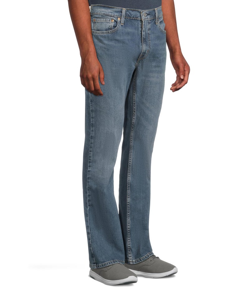 Levi's ليفايس 527 جينز رجالي بقصة بوت كات سليم، بلو تونز - ميديام انديجو، 32Wx32L - Image 2