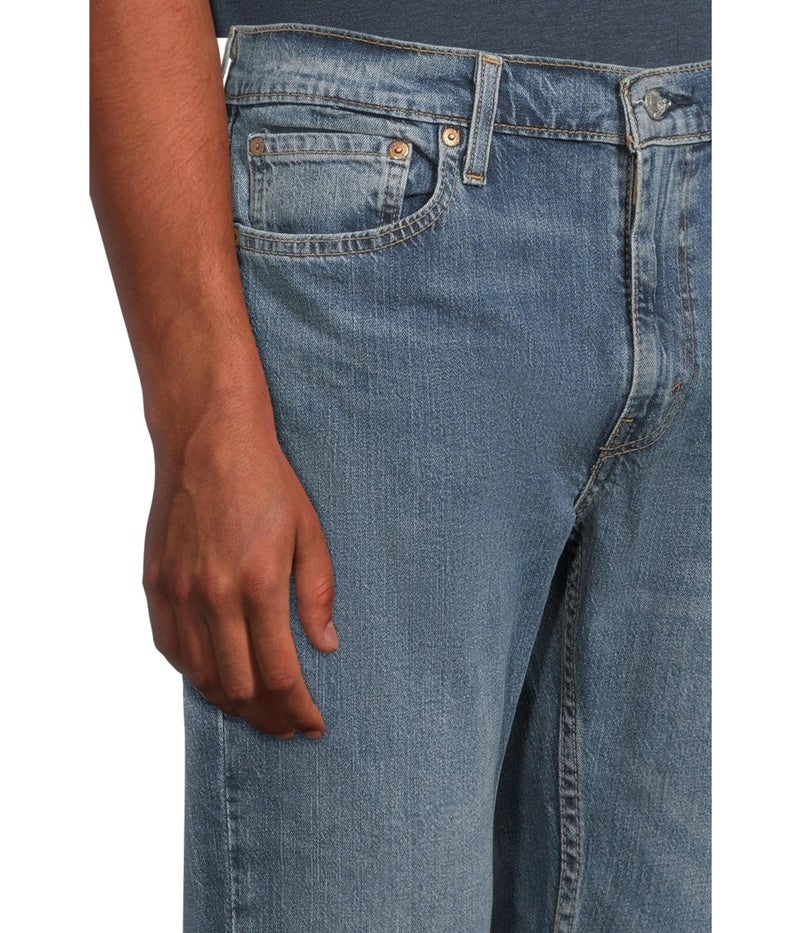 Levi's ليفايس 527 جينز رجالي بقصة بوت كات سليم، بلو تونز - ميديام انديجو، 32Wx32L - Image 4
