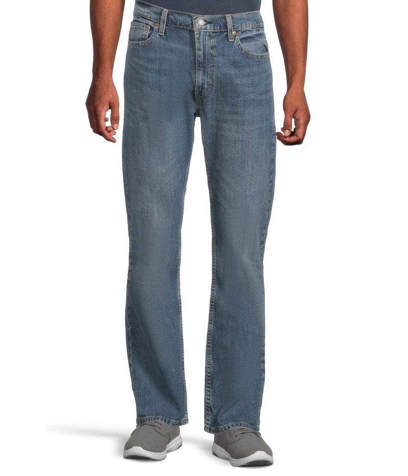 Levi's ليفايس 527 جينز رجالي بقصة بوت كات سليم، بلو تونز - ميديام انديجو، 32Wx32L - Image 1