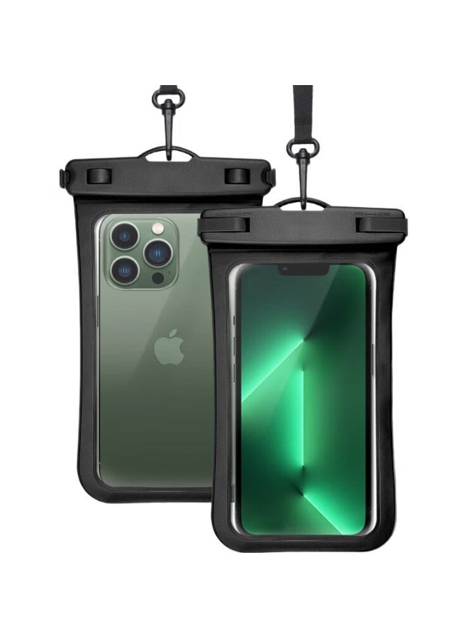 Wellhouse Waterproof Phone Pouch, Diving Case, Swimming Touchscreen Waterproof Bag, Water Photography, Hot Spring Fishing, Standard Model, Black - Image 1