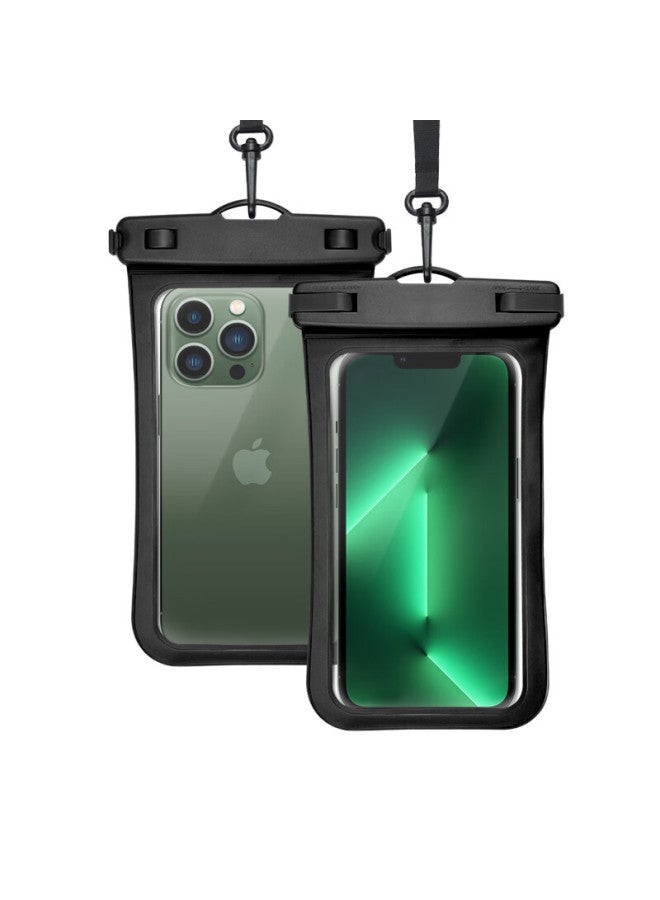 Wellhouse Waterproof Phone Pouch, Diving Case, Swimming Touchscreen Waterproof Bag, Water Photography, Hot Spring Fishing, Standard Model, Black - Image 2