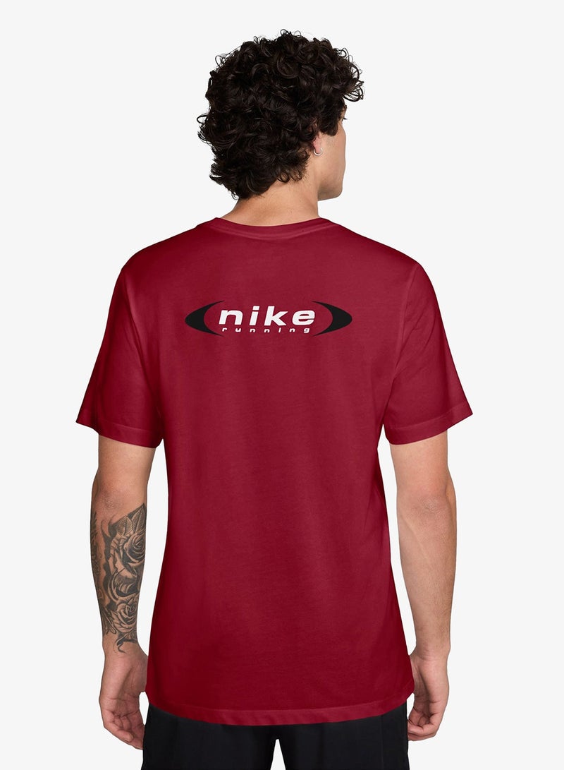 Nike Dri-Fit Retro Run Energy T-Shirt - Image 2