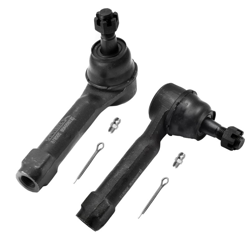 ASTARPRO Front Tie Rods Replacement for Chrysler 200 Sebring Dodge Avenger Dodge Caliber Journey Jeep Compass 2 Outer Tie Rod Ends Set