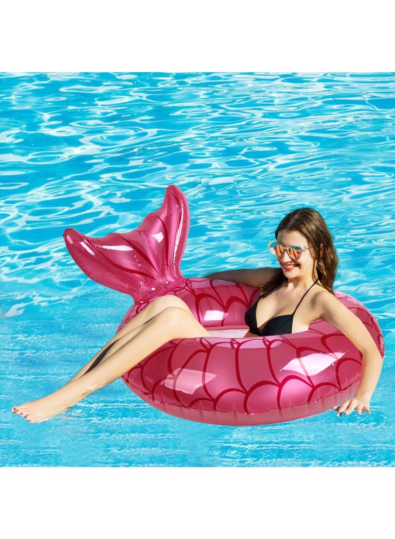 Y&D Adult Thickened Mermaid Water Swimming Ring - Image 1