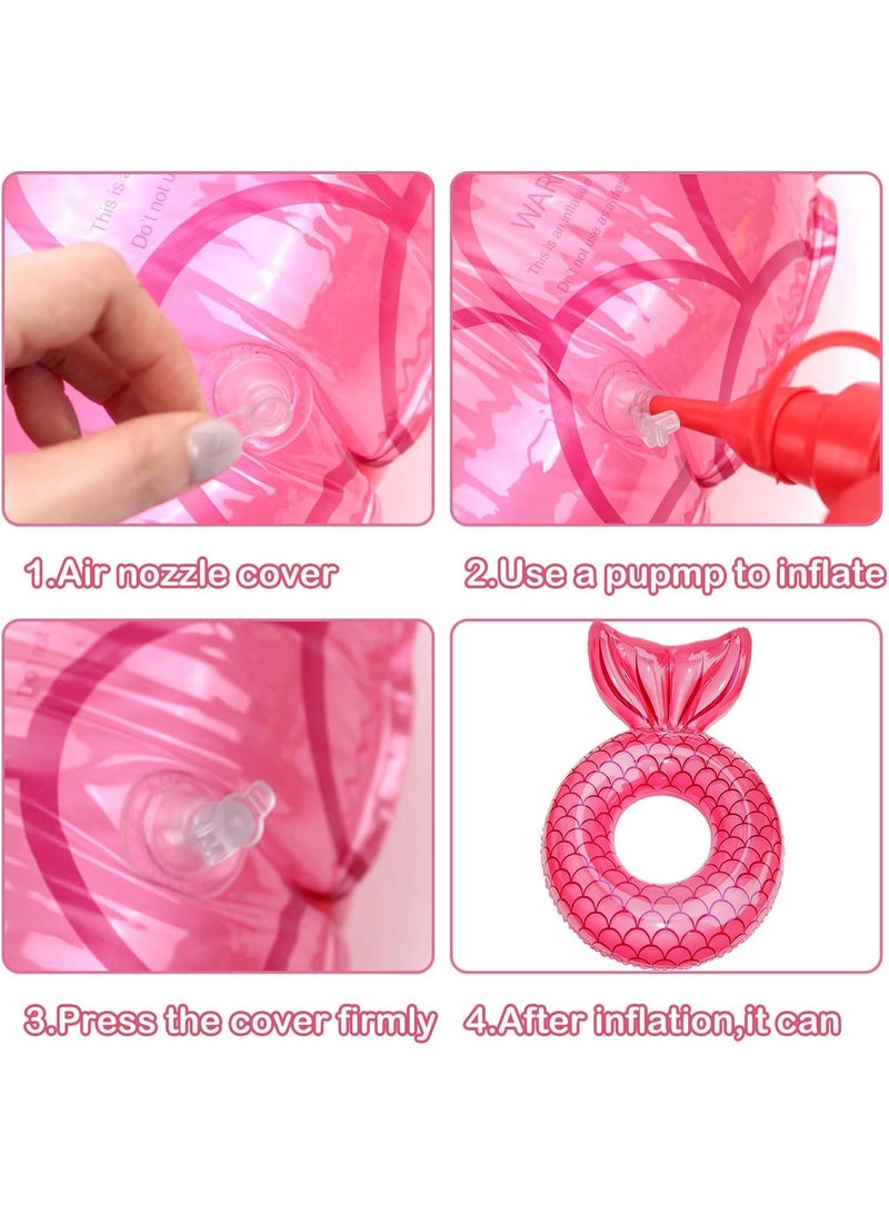 Y&D Adult Thickened Mermaid Water Swimming Ring - Image 4