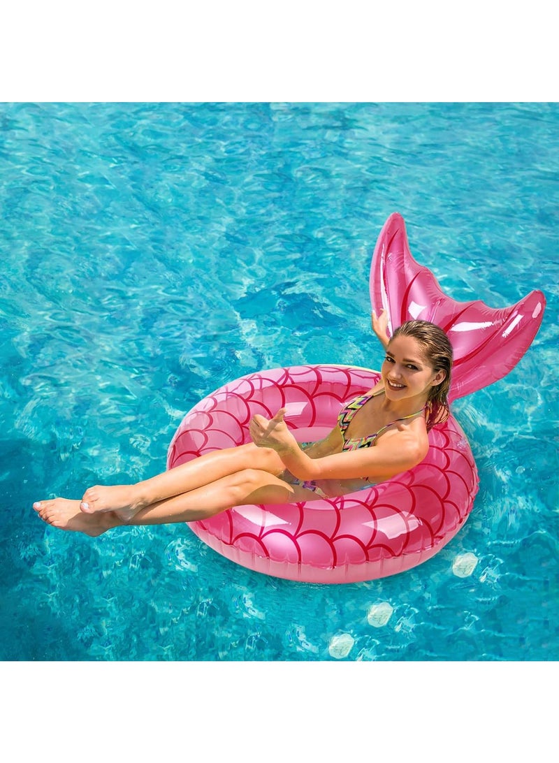 Y&D Adult Thickened Mermaid Water Swimming Ring - Image 5