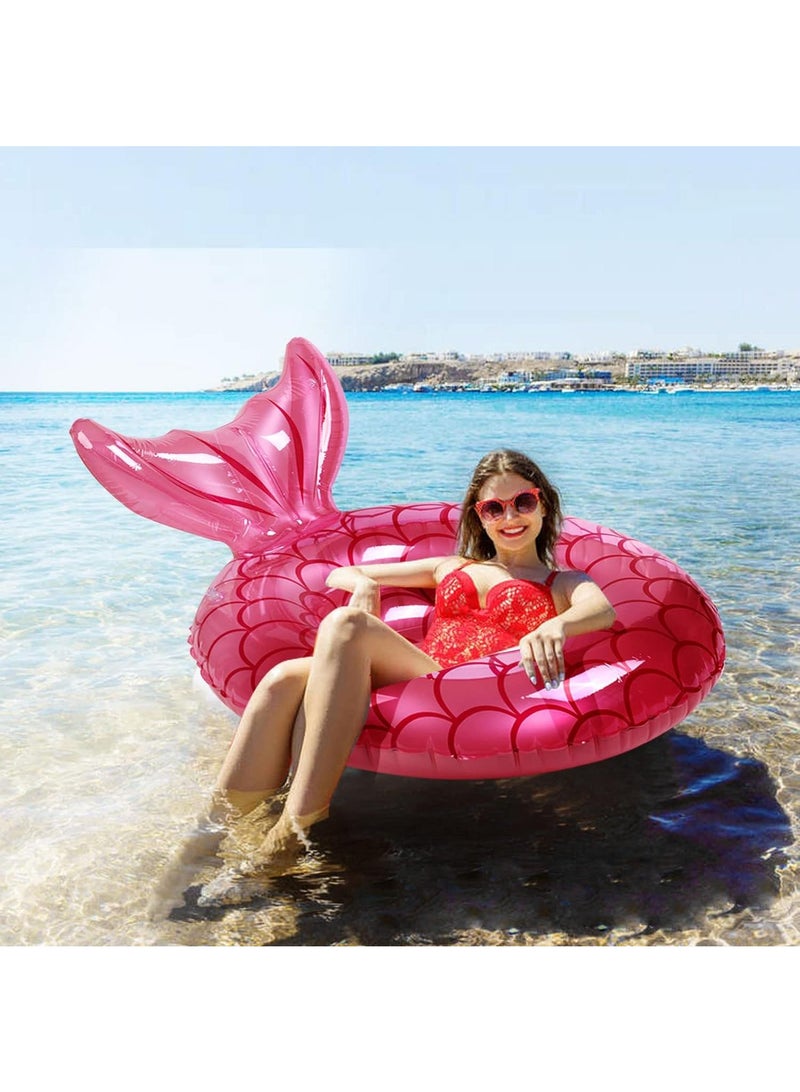 Y&D Adult Thickened Mermaid Water Swimming Ring - Image 2