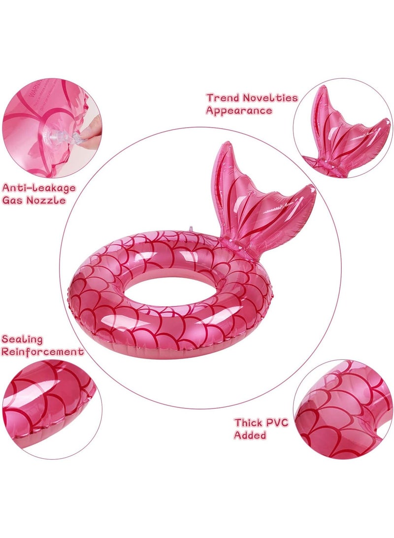 Y&D Adult Thickened Mermaid Water Swimming Ring - Image 3
