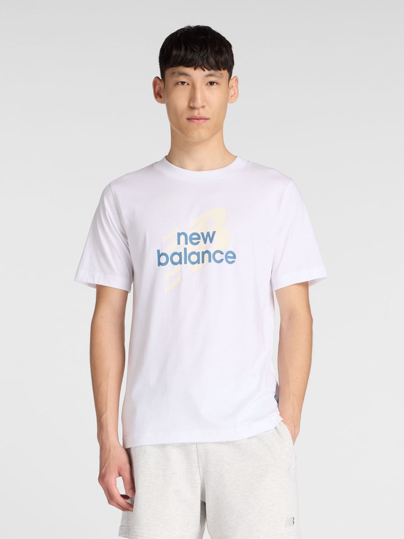 New Balance Angular Logo T-Shirt - Image 1