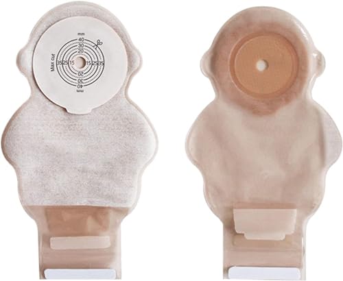 Cisila 10PCS Colostomy Bag for Kids OnePiece Drainable Ostomy Pouch with Hook and Loop Closure Stoma Bag Child Ileostomy Care Pediatric Colostomy Supplies - Image 5