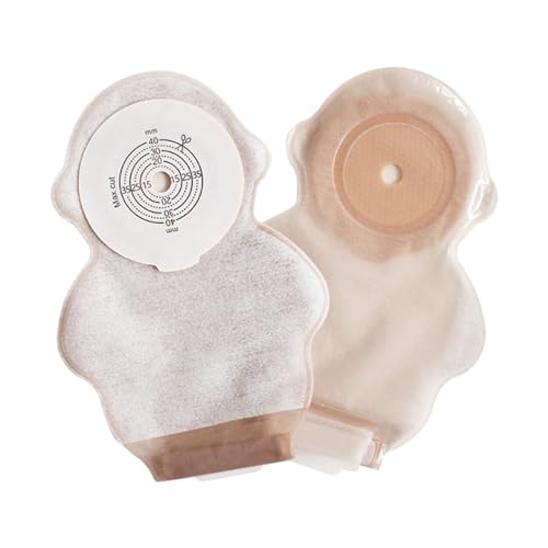 Cisila 10PCS Colostomy Bag for Kids OnePiece Drainable Ostomy Pouch with Hook and Loop Closure Stoma Bag Child Ileostomy Care Pediatric Colostomy Supplies - Image 2