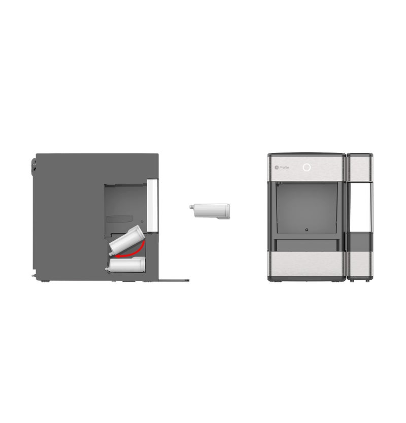 Profile Ge Profile Opal | Replacement Water Filter For Opal Nugget Ice Maker | Cleans And Filters Water For Fresh Ice | Replace Every 3 Months For Best Results | Easy Install | Pack Of 1 - Image 3