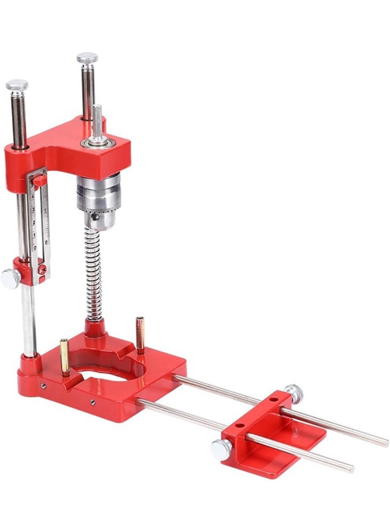 Portable Drillling Guide – Precision Drilling Jig Attachment for Drilling Angled or Straight Holes, Adjustable Drill Guide Attachment, Portable Drill Press with 3/8” Chuck - Image 1